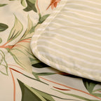 2-in-1 Floral Green Duvet Without Cover – Reversible Teddy Fabric for All Seasons 3