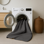 2-in-1 Micro Muslin Duvet and Bedspread – Anthracite Color, Breathable Design 3