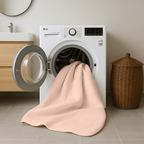 2-in-1 Micro Muslin Duvet and Bedspread – Pink, Lightweight and Breathable 3