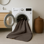 2-in-1 Micro Muslin Duvet and Bedspread – Soft Brown Summer Duvet 3