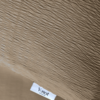 2-in-1 Micro Muslin Duvet and Bedspread – Taupe, Breathable and Heat-Regulating 2