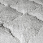 2-in-1 Teddy Duvet and Bedspread – Soft Stone Gray Fabric, Versatile for All Seasons, Easy Care, Breathable Comfort 2