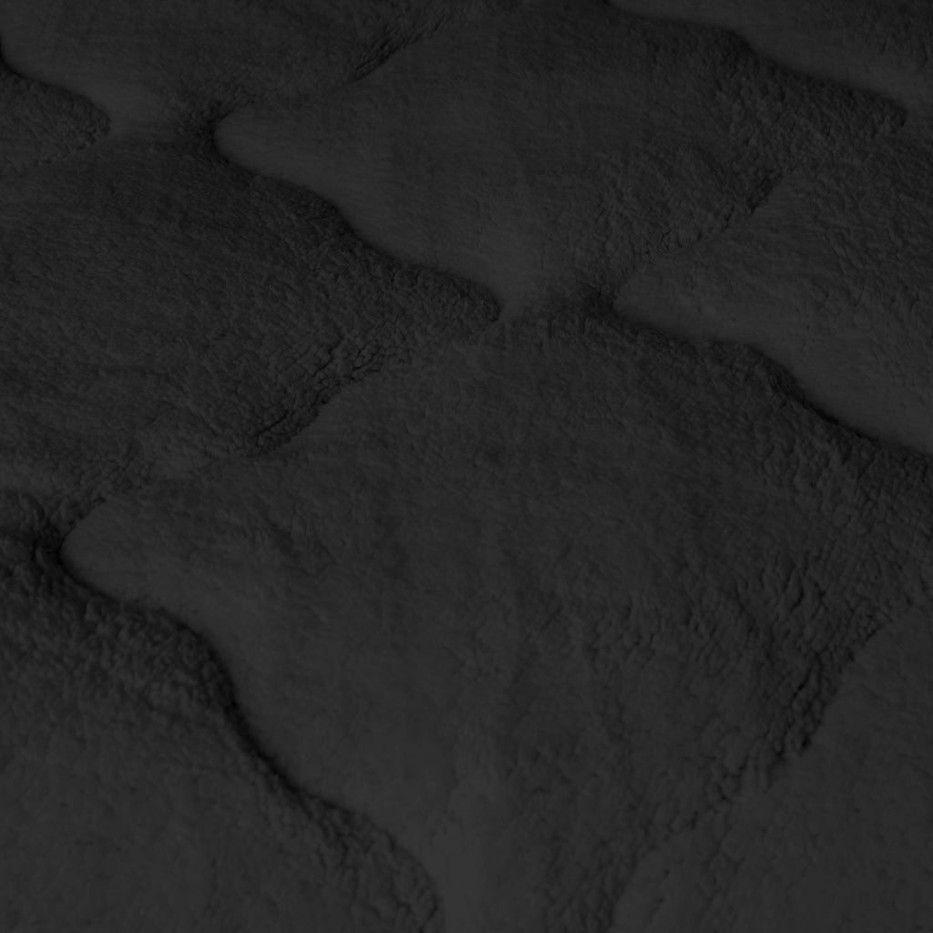 2-in-1 Teddy Duvet in Earl Gray Anthracite – Soft, Breathable Bedding for Year-Round Comfort, Easy Care, No Cover Needed 3