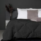 2-in-1 Teddy Duvet in Earl Gray Anthracite – Soft, Breathable Bedding for Year-Round Comfort, Easy Care, No Cover Needed 5