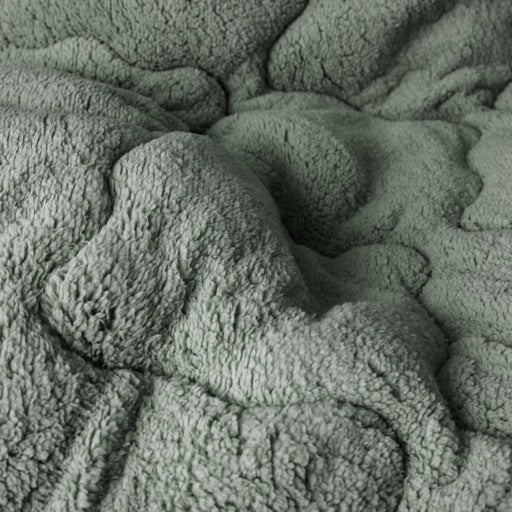 2-in-1 Teddy Duvet in Jade Green - Soft, Breathable, Year-Round Comfort, Easy Care, 140x200 cm, 200x200 cm, 240x200 cm 2