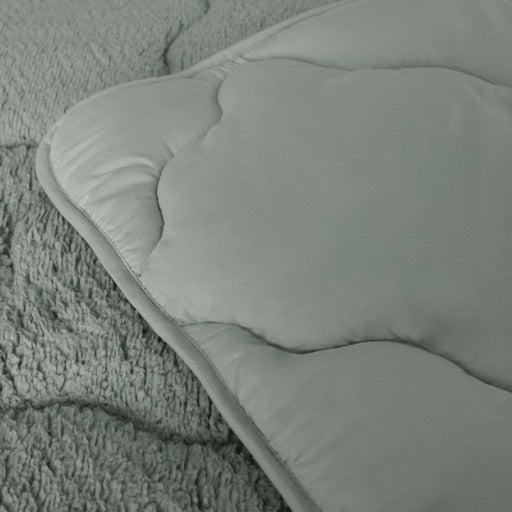 2-in-1 Teddy Duvet in Jade Green - Soft, Breathable, Year-Round Comfort, Easy Care, 140x200 cm, 200x200 cm, 240x200 cm 5