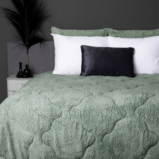 2-in-1 Teddy Duvet in Jade Green - Soft, Breathable, Year-Round Comfort, Easy Care, 140x200 cm, 200x200 cm, 240x200 cm 6