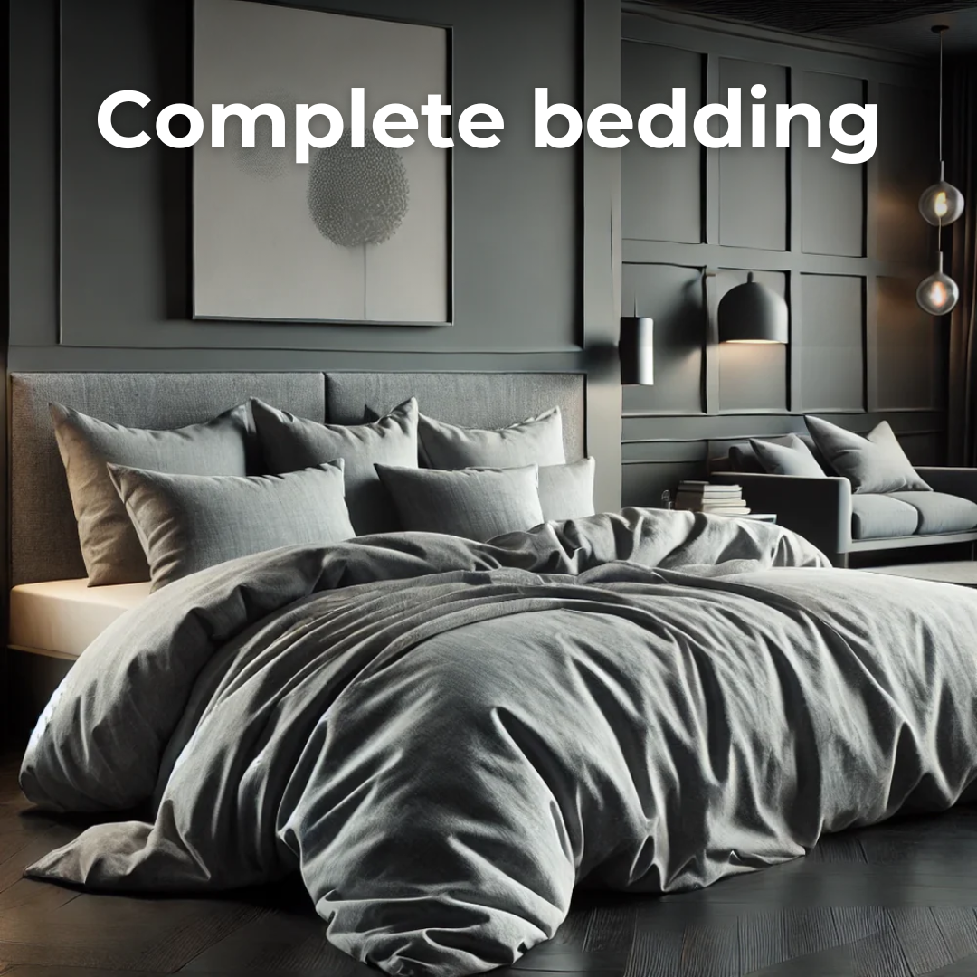 Silver Grey Eucalyptus Bedding Set