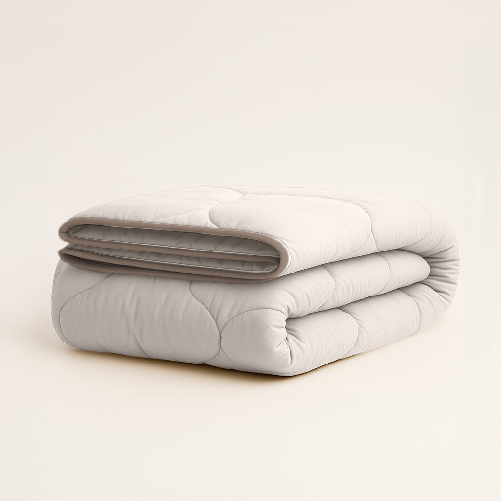 Cooling Duvet 2-in-1 Bedspread, Breathable Soft Matt Satin Fabric, Lightweight for Summer – Available in Multiple Sizes 0