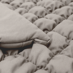 Fluffy Cube Duvet in Warm Gray – 2-in-1 Duvet and Bedspread for All Seasons 2