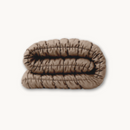 Fluffy Cube Taupe Duvet - 2-in-1 Bedspread and Duvet for Summer Comfort 0