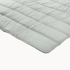 Matte Satin 2-in-1 Duvet and Bedspread, Breathable Fabric, Lightweight Filling, Gray, Available in Multiple Sizes 3