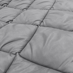 Matte Satin Duvet 2-in-1 Bedspread – Gray, 220cm Long, Breathable, Easy Care, Ideal for Summer and Transitional Seasons 4