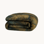 Matte Satin Duvet 2-in-1 Bedspread in Green Gold – Summer Comfort 0