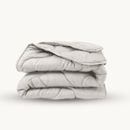 Matte Satin Duvet Bedspread 2-in-1, Offwhite, 220cm Long, Lightweight, Breathable Fabric for All Seasons 6