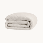 Matte Satin Duvet Insert 2-in-1 Bedspread for Summer – Offwhite, 220cm, Breathable Fabric, Easy Care 0