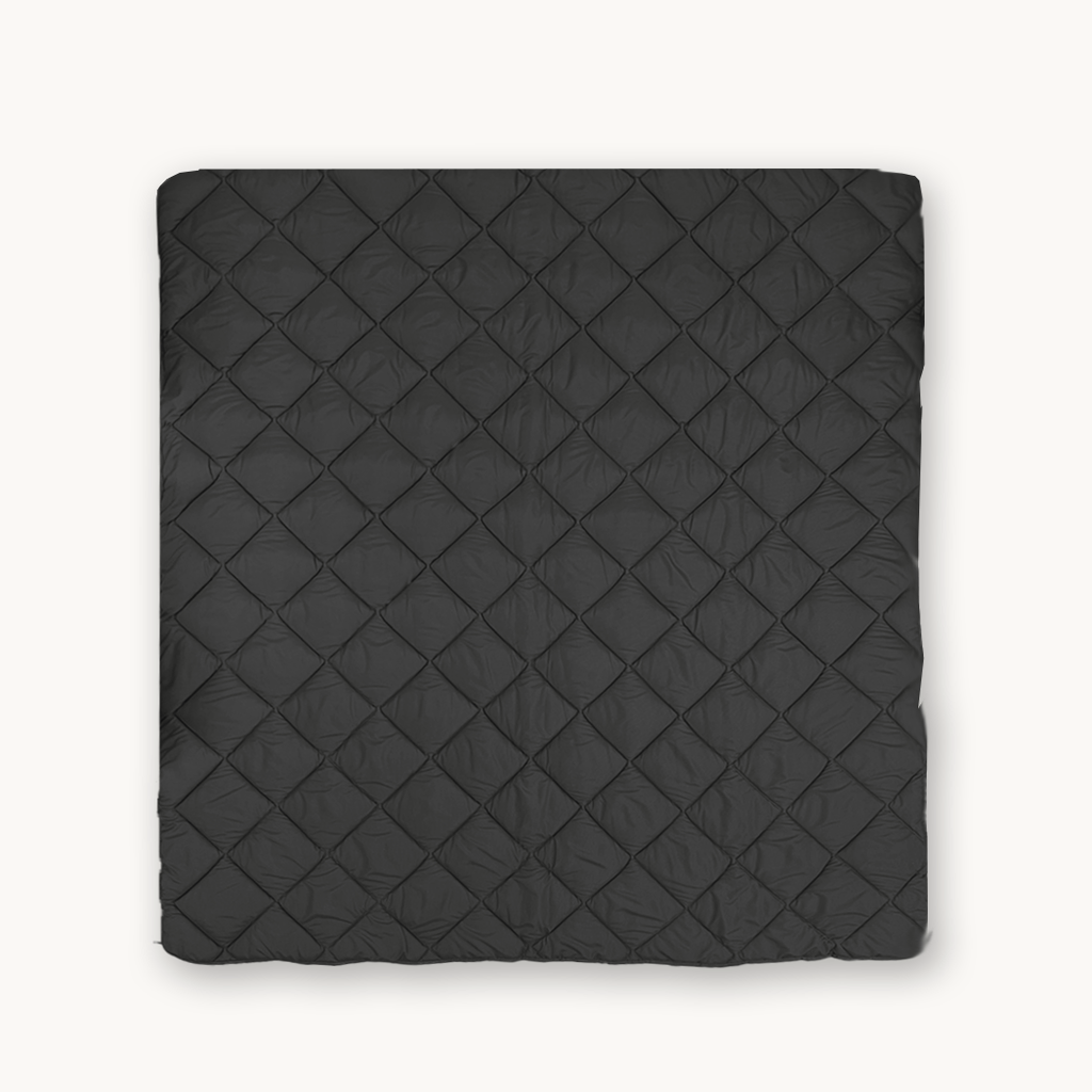 Matte Satin Duvet Insert 2-in-1 Bedspread for Versatile Comfort – Anthracite, 220cm, Breathable Lightweight Fabric 2