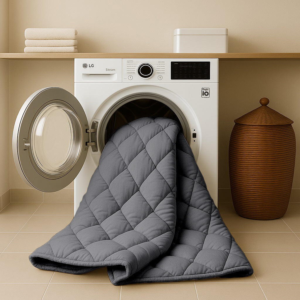 Matte Satin Duvet Insert 2-in-1 Bedspread for Versatile Comfort – Anthracite, 220cm, Breathable Lightweight Fabric 3