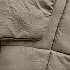 Matte Satin Duvet in Taupe – Easy Care, Breathable and Stylish 7