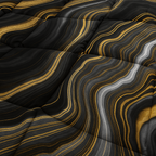 Matte Satin Marble Duvet - 2-in-1 Bedspread for Summer & Spring, Lightweight Breathable Fabric, Easy Care 3