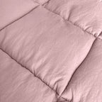 Stone Washed Pink Duvet – 2-in-1 Microfibre Bedspread for Summer Comfort 4