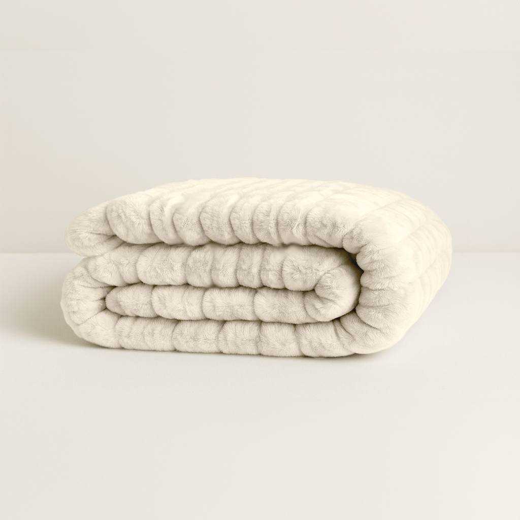 Teddy Chunky Rib Duvet Without Cover – Extra Warm and Soft for Cozy Nights 0