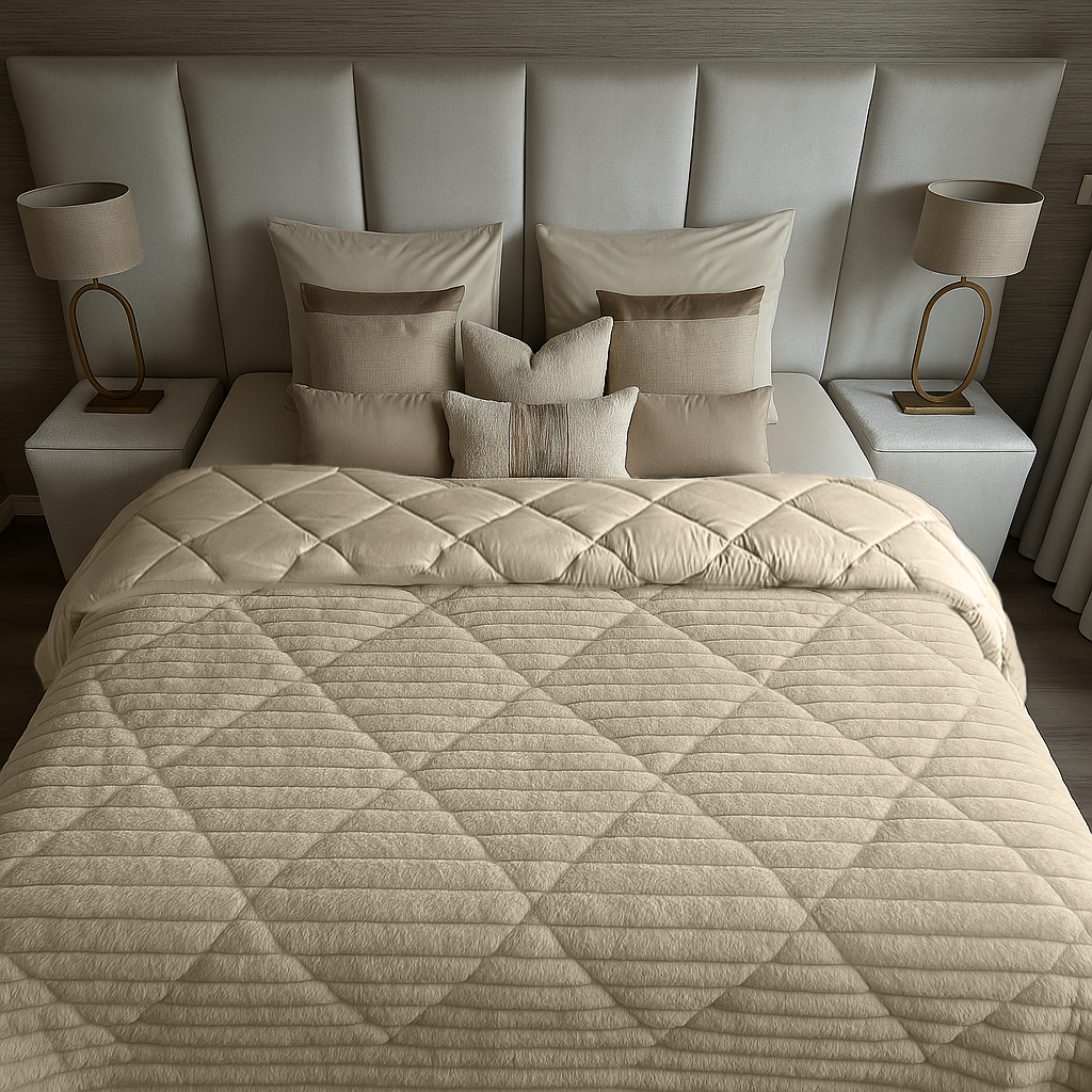 Teddy Chunky Rib Duvet – Extra Warm and Soft, No Cover Needed 2