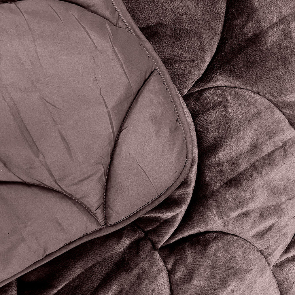 Velvet Duvet Insert in Taupe – Soft, Breathable, and Easy Care for Luxurious Comfort and Temperature Regulation 7