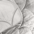 Velvet Duvet Without Cover in Stone Gray – Soft and Breathable for Year-Round Comfort 7